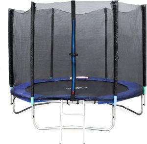 Trampolina ogrodowa ModernHome Trampolina ogrodowa z siatką zewnętrzną 10FT 305cm 1