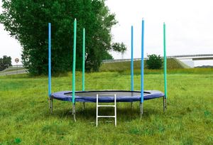 Trampolina ogrodowa ModernHome Trampolina ogrodowa z siatką zewnętrzną 10FT 305cm 5