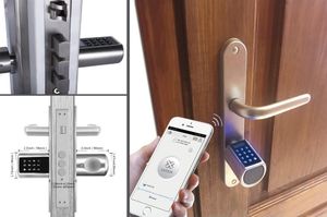 Woox Woox Zestaw Smart Zamek R7056 wraz z Bramką ZigBee R7070 Gateway 6