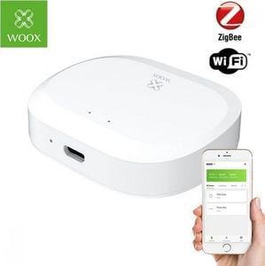 Woox Woox Zestaw Smart Zamek R7056 wraz z Bramką ZigBee R7070 Gateway 9