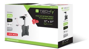 Techly Uchwyt sufitowy na monitor 17'' - 37'' (ICA-CPLB 222) 5