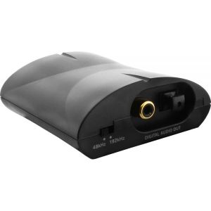 Adapter AV InLine Toslink - RCA (Cinch) czarny (89909F) 2