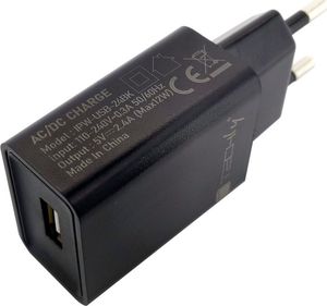 Ładowarka Techly 1x USB-A 2.4 A (IPW-USB-24BK) 1