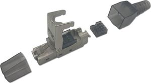 Techly Techly Samozaciskowy Wtyk Modularny RJ45 Cat.6A STP Beznarzędziowy 3