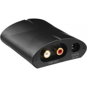 Adapter AV InLine Cyfrowy - Analogowy Audio Adapter RCA - S/PDIF / Toslink - 89909C 2