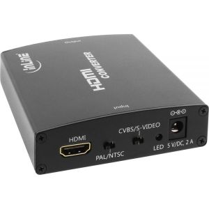Adapter AV InLine HDMI - S-Video - RCA (Chinch) czarny (65006) 2