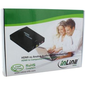 Adapter AV InLine HDMI - S-Video - RCA (Chinch) czarny (65006) 4