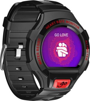 Smartwatch Alcatel Czarno-czerwony  (SM03 SCHWARZ ROT) 2