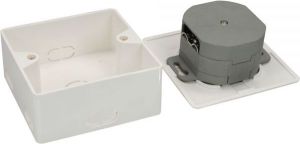 InLine Gniazdo Cat.5e 2x RJ45, RAL 9010 biały (74202D) 2