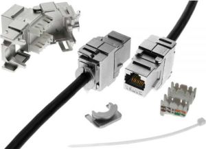 InLine Moduł Keystone Jack Snap-In Cat.6a (76201A) 4