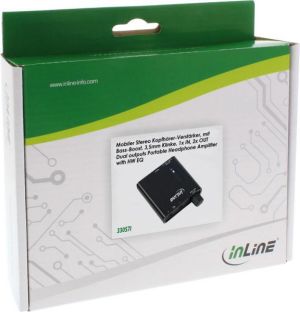 Wzmacniacz słuchawkowy InLine Tranzystorowy 33057I 2
