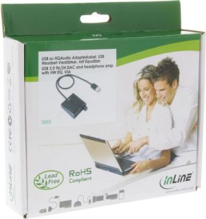 Wzmacniacz słuchawkowy InLine USB (33052I) 2