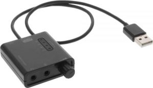 Wzmacniacz słuchawkowy InLine USB (33052I) 1