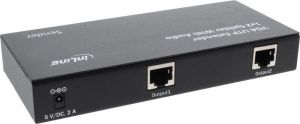 System przekazu sygnału AV InLine 2x VGA + audio extender do 300m za pośrednictwem UTP / STP kabla sieciowego RJ45 (65016) 2