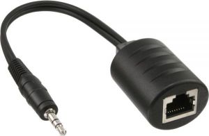 System przekazu sygnału AV InLine audio przez sieć LAN Ethernet - RJ45, komplet (89003) 3