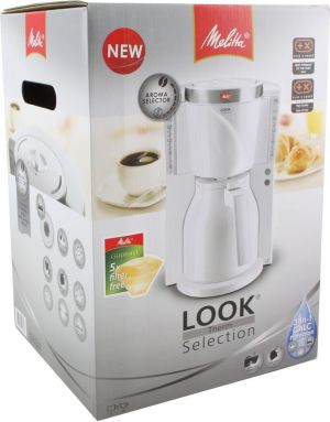 Ekspres przelewowy Melitta Look Therm Selection Biały 6