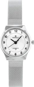 Zegarek Perfect ZEGAREK DAMSKI PERFECT F101-1 (zp873a) silver 1