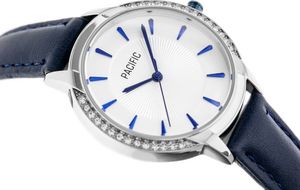 Zegarek Pacific ZEGAREK DAMSKI PACIFIC X6167 - pasek - granat (zy661b) 3