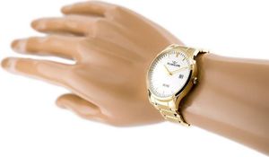 Zegarek Rubicon ZEGAREK MĘSKI RUBICON RNDD60 (zr078c) - stalowy 5