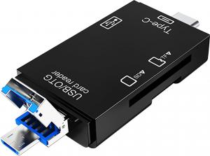 Czytnik Vakoss USB/MicroUSB/USB-C (TC-R425X) 1