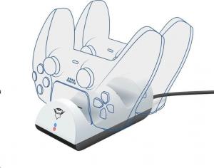 Trust Podwójna stacja dokująca GXT254 do padów PS5 2