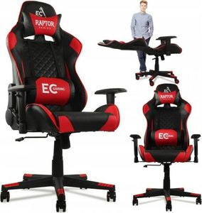 Fotel eCarla Raptor - X czerwony (KO10CZE) 2