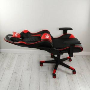 Fotel eCarla Raptor - X czerwony (KO10CZE) 6