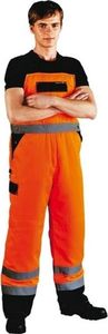 Leber&Hollman Lh-Bibwinter Spodnie Pomarańczowe Zimowe - L 1