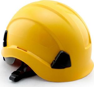 Consorte Kask Hełm Roboczy Loki Wysokościowy 4-Pkt - Żółty 1