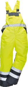 Portwest S489 Portwest Yellow Spodnie Ostrzegawcze Zimowe M 1