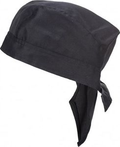 Portwest S903 Czapka Kucharska Portwest Chefs Bandana Black 1