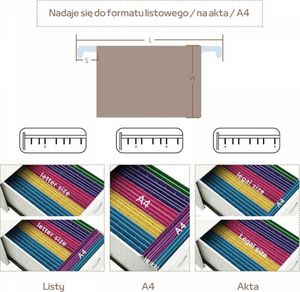Costway Szafka kontenerek pod biurko na akta i dokumenty zamykana 6