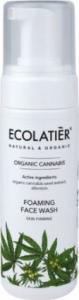 Ecolatier Pianka oczyszczająca do twarzy Organic Cannabis 150ml 1