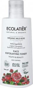 Ecolatier Tonik do twarzy przeciwstarzeniowy Organic Wild Rose 100ml 1