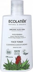 Ecolatier ECOLATIER Organic Aloe Vera Tonik nawilżający do twarzy - cera wrażliwa 250ml 1