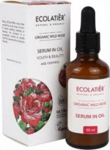 Ecolatier Serum do twarzy Organic Wild Rose przeciwstarzeniowe 50ml 1