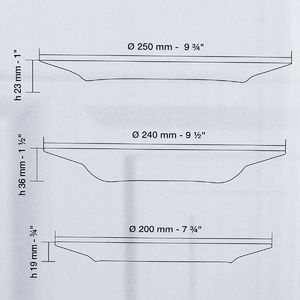 Bormioli Rocco Talerze obiadowe Bormioli Rocco Toledo 18 elementów 2