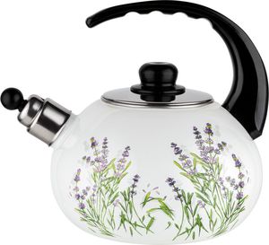 Emalia Pleszew Czajnik emaliowany na indukcję i gaz Emalia Polska Pleszew Lavanda 2,2 l 1