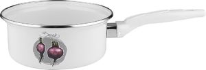 Emalia Pleszew Rondel emaliowany na indukcję i gaz Emalia Polska Pleszew Burak 16 cm 1,3 l 1