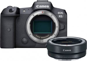 Aparat Canon EOS R5 + adapter EF-EOS R 1