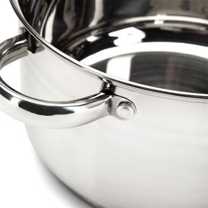 Florina Komplet garnków nierdzewnych Florina Anter 3 paski 8-elementowy 2