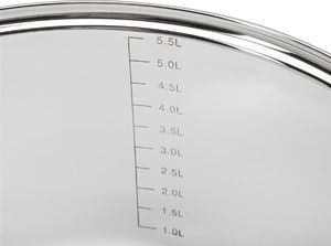 Florina Komplet garnków nierdzewnych Florina Anter 3 paski 8-elementowy 3