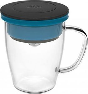 PO: Kubek z zaparzaczem do kawy 350 ml PAO Duo Dripper (czarno-niebieski) 1