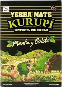 KURUPI Yerba Mate Kurupi Menta y Boldo 500 g 1