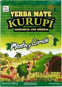 KURUPI Yerba Mate Kurupi kurupi Menta y Limon 500 g 1