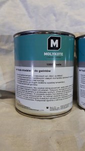 Molykote Molykote 1000 400ml Spray Pasta smarna do połączeń śrubowych 3