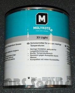 Molykote Molykote 33 light 1kg Wodoodporny smar silikonowy 2