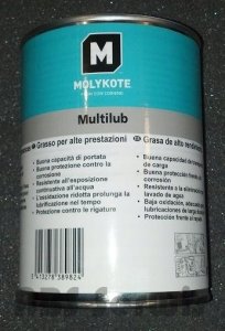 Molykote Molykote Multilub 1kg Smar uniwersalny wodoodporny 2