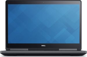 Laptop Dell Dell Precision 7710 Core i7 6820HQ (6-gen.) 2,7 GHz / 8 GB / 240 SSD / 17,3'' FullHD / Win 10 Prof. (Update) + Quadro M3000m 2