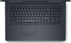 Laptop Dell Dell Precision 7710 Core i7 6820HQ (6-gen.) 2,7 GHz / 8 GB / 240 SSD / 17,3'' FullHD / Win 10 Prof. (Update) + Quadro M3000m 5